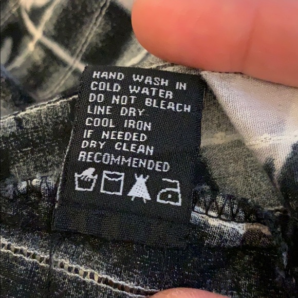 BCBGMaxAzria print blouse with belt, S. - Picture 6 of 8